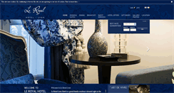Desktop Screenshot of lyonhotel-leroyal.com